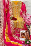 R 548 Nx By Ramsha Organza Embroidery Pakistani Suits Wholesale Clothing Suppliers In India
